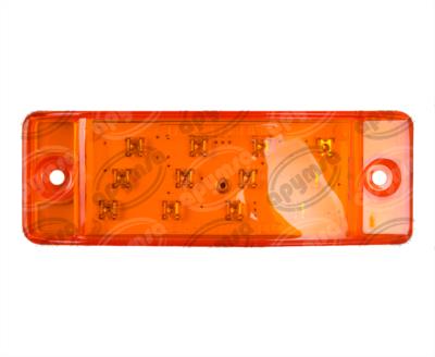LUZ POSICION MICA AMBAR LATERAL 12V - 24V 12 LEDS TRAKTOLAMP 8073A 