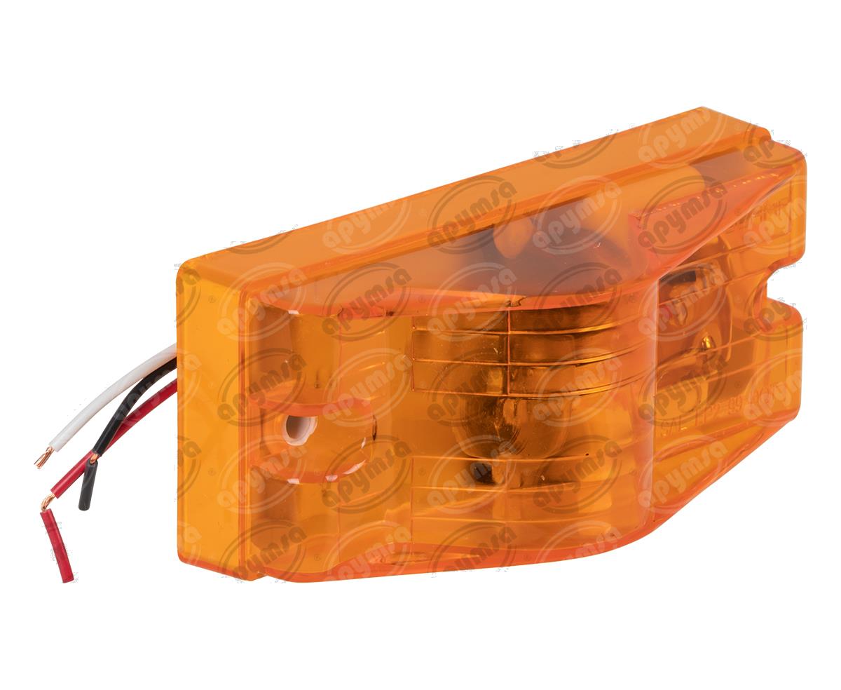 LUZ POSICION MICA AMBAR LATERAL 12V SELLADA KENWORTH T2000 TRAKTOLAMP 2312 