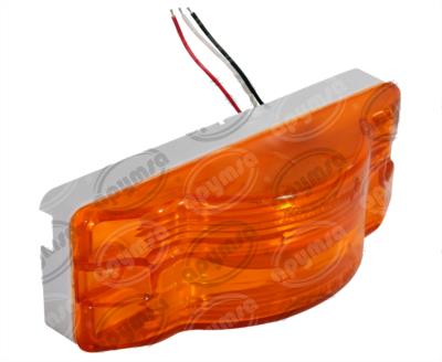 LUZ POSICION MICA AMBAR POSICION LATERAL 12V SELLADO FREIGHTLINER TRAKTOLAMP 2121 