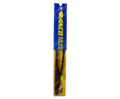 PLUMAS LIMPIAPARABRISAS 18" 450MM 1PZ UNIVERSAL NEGRA PARABRISAS SUMAMENTE CURVO ANCO AN5718 