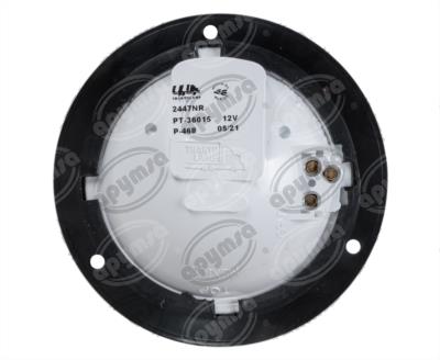 PLAFON SELLADO MICA ROJA TRASERO 4" ATORNILLABLE PLASTICO UNIVERSAL TRAKTOLAMP 2447 