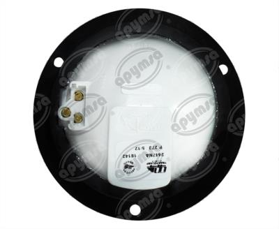 PLAFON SELLADO MICA AMBAR TRASERO 4" UNIVERSAL ATORNILLABLE PLASTICO TRAKTOLAMP 2447 