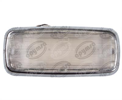 LUZ INTERIOR 12V 12 LEDS UNIVERSAL CROMADO OPERBUSS AYCO DINA NACIONAL 964-6 