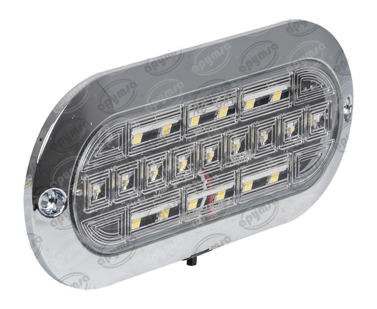 LUZ INTERIOR 21 LEDS 12-24V UNIVERSAL NACIONAL PL-169CRA-B 
