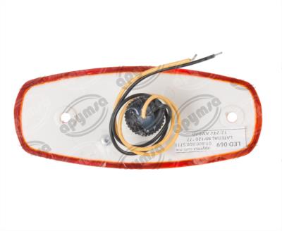 LUZ POSICION MICA AMBAR LATERAL 12V - 24V LED MP120 NACIONAL 2979103 