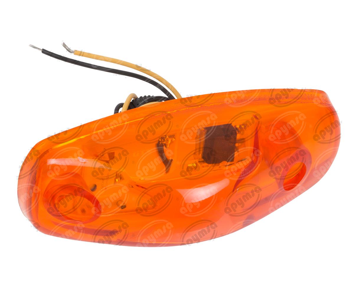 LUZ POSICION MICA AMBAR LATERAL 12V - 24V LED MP120 NACIONAL 2979103 