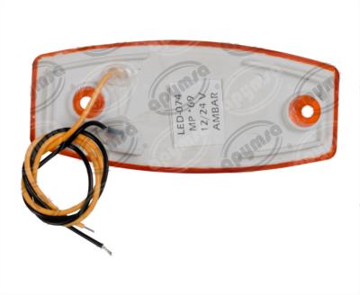 LUZ POSICION MICA AMBAR LATERAL 12V - 24V LED MARCO POLO NACIONAL 2979105 