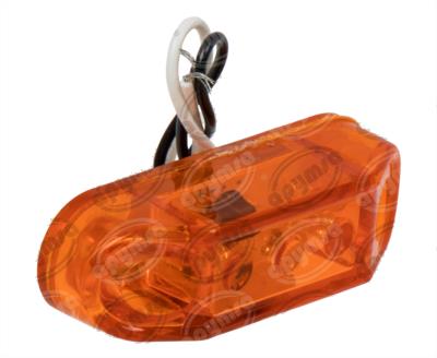 PLAFON LEDS MICA AMBAR LATERAL 3 LEDS 12V - 24V AYCO TIPO CASITA TECNOLAMP 896-A 