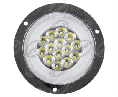 PLAFON LEDS BLANCO TRASERO 12-24V 4" CONECTOR 14 LEDS GEL QBH STAR 2979123 