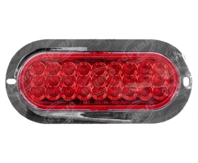 Plafon Leds Rojo Trasero V Leds Ovalado Conector Star