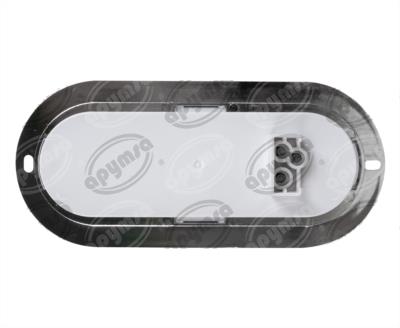 PLAFON LEDS BLANCO TRASERO 3.4" 27 LEDS 12-24V 27 LEDS OVALADO QBH STAR 2979126 