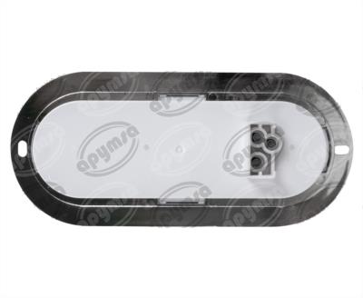 PLAFON LEDS AMBAR TRASERO 3.4" 14 LEDS 12-24V 14 LEDS OVALADO GEL CONECTOR QBH STAR 2979128 