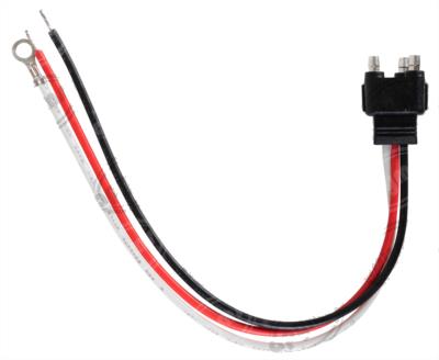 PLAFON LEDS AMBAR TRASERO 3.4" 14 LEDS 12-24V 14 LEDS OVALADO GEL CONECTOR QBH STAR 2979128 