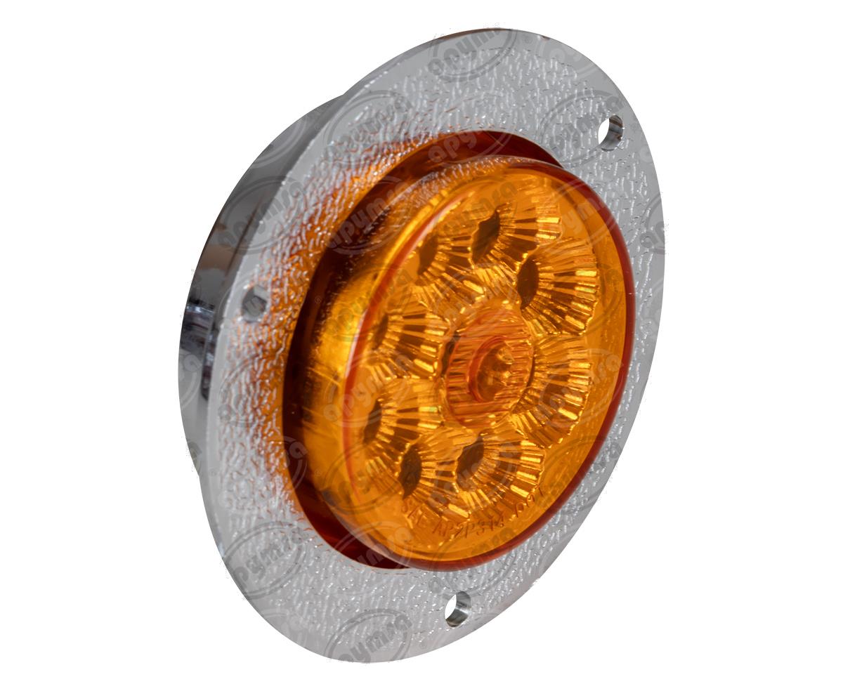 PLAFON LEDS AMBAR TRASERO 3.7" 9 LEDS 12-24V 2" 9 LED CONECTOR QBH STAR 2979131 