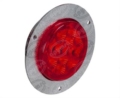 PLAFON LEDS ROJO TRASERO 3.7" 13 LEDS 12-24V 2.5" 13 LEDS CONECTOR QBH STAR 2979132 