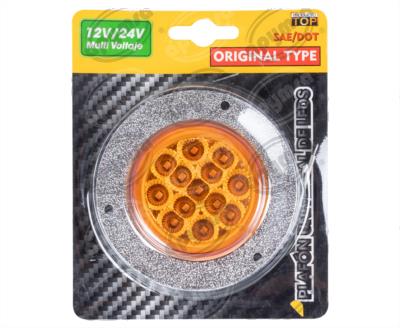 PLAFON LEDS AMBAR TRASERO 3.7" 13 LEDS 12-24V 2.5" 13 LEDS CONECTOR QBH STAR 2979133 