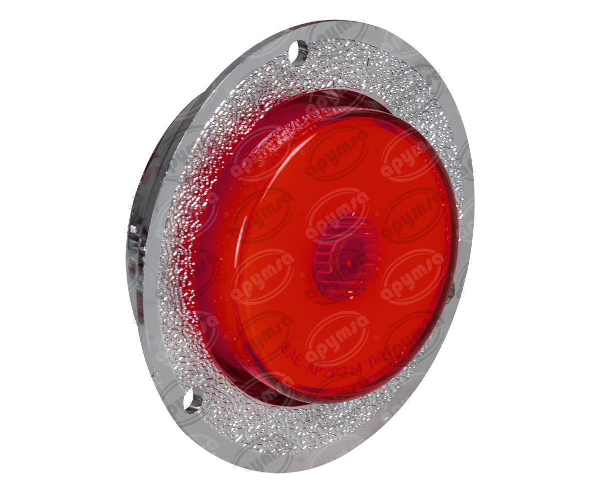 PLAFON LEDS ROJO TRASERO 3.7" 1 LEDS 12-24V 2" ROJO CONECTOR GEL QBH STAR 2979134 