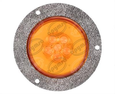 PLAFON LEDS AMBAR TRASERO 3.7" 6 LEDS 12-24V GEL CON CONECTOR QBH STAR 2979137 
