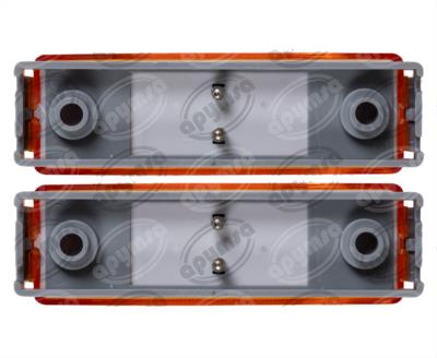 PLAFON LEDS AMBAR POSICION LATERAL 12-24V CON CONECTOR 2 PZAS QBH STAR 2979139 