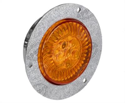 PLAFON LEDS AMBAR TRASERO 3.7" 1 LEDS 12-24V 2.5" TURBINA QBH STAR 2979144 