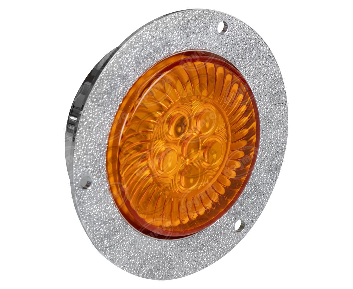 PLAFON LEDS AMBAR TRASERO 3.7" 1 LEDS 12-24V 2.5" TURBINA QBH STAR 2979144 