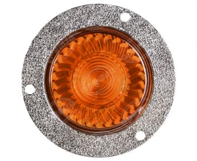 PLAFON LEDS AMBAR TRASERO 3.7" 1 LEDS 12-24V 2" TURBINA LUZ FIJA QBH STAR 2979146 