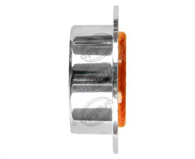 PLAFON LEDS AMBAR TRASERO 3.7" 1 LEDS 12-24V 2" TURBINA LUZ FIJA QBH STAR 2979146 