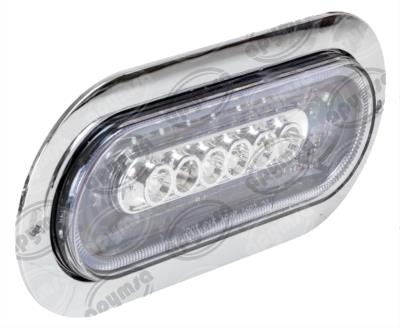 PLAFON LEDS BLANCO TRASERO 3.4" 6 LEDS 12-24V GALACTIC OVALADO QBH STAR 2979149 