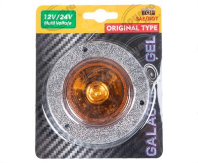 PLAFON LEDS AMBAR TRASERO 3.7" 1 LEDS 12-24V 2.5" GALACTIC QBH STAR 2979151 