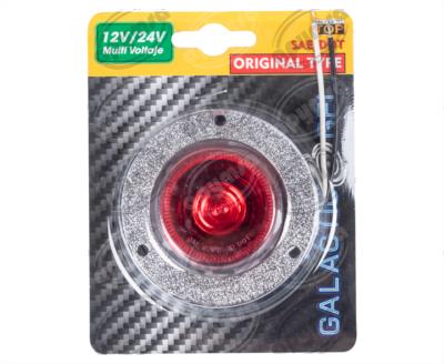PLAFON LEDS ROJO TRASERO 3.7" 1 LEDS 12-24V 2" GALACTIC QBH STAR 2979152 