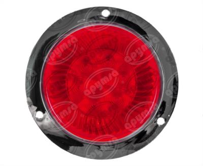 PLAFON LEDS ROJO TRASERO 12-24V 4" TURBINA QBH STAR 2979163 