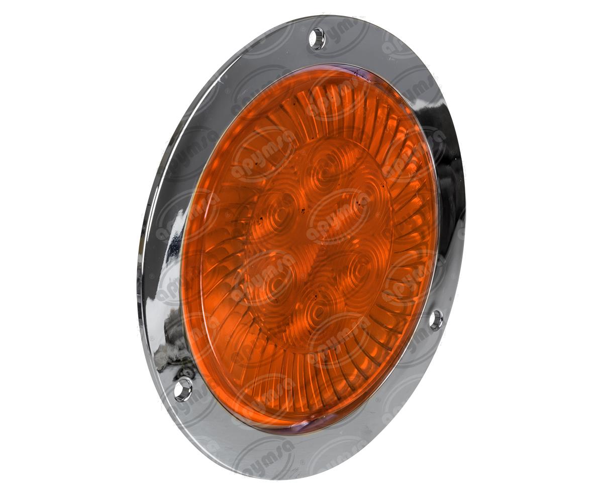 PLAFON LEDS AMBAR TRASERO 12-24V 4" TURBINA QBH STAR 2979164 