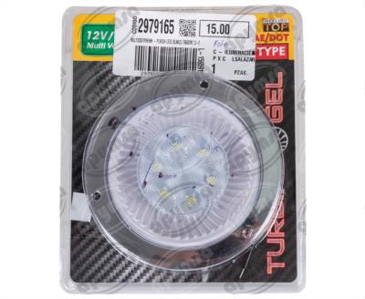 PLAFON LEDS BLANCO TRASERO 12-24V 4" TURBINA QBH STAR 2979165 