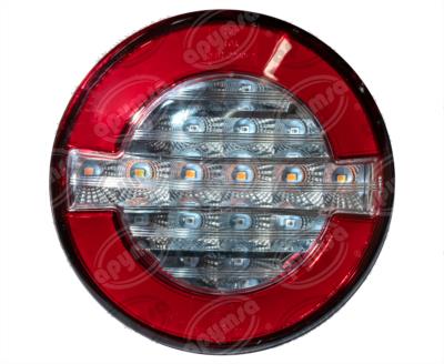 PLAFON LEDS BICOLOR TRASERO 5.31" 12-24V 135MM STOP DIRECCIONAL AYCO GT NACIONAL 2280-2 