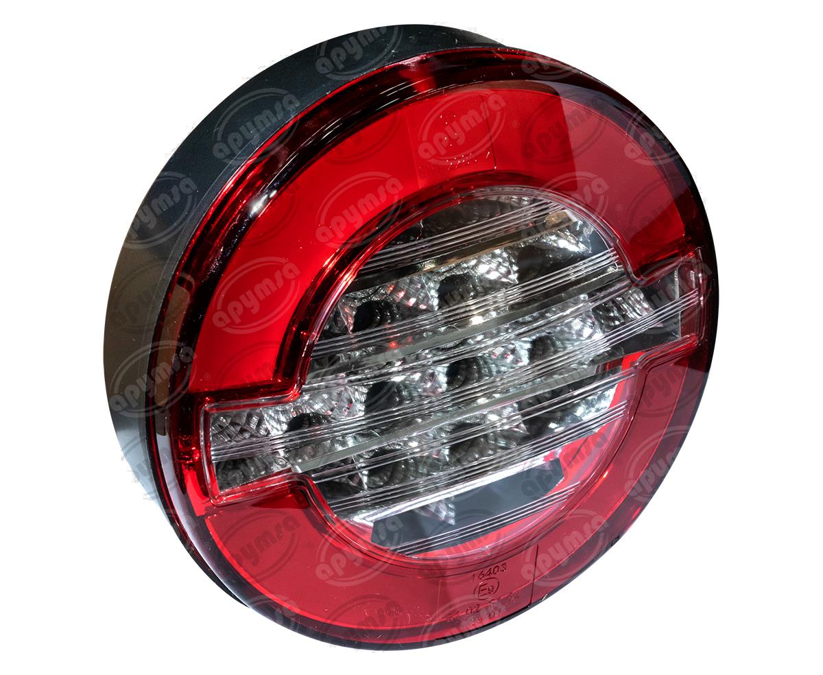 PLAFON LEDS BICOLOR TRASERO 5.31" 12-24V 135MM STOP DIRECCIONAL AYCO GT NACIONAL 2280-2 