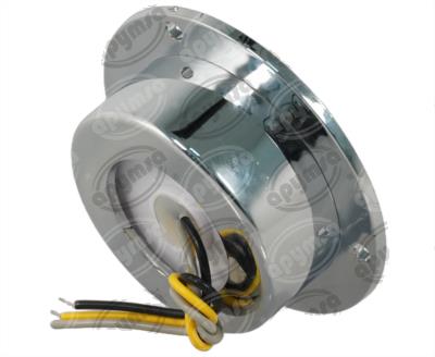 PLAFON LEDS AMBAR 2" 12/24V CON ARO LUZ GEL QBH STAR TUNEL 