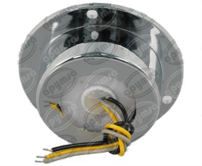 PLAFON LEDS AMBAR 2" 12/24V CON ARO LUZ GEL QBH STAR TUNEL 