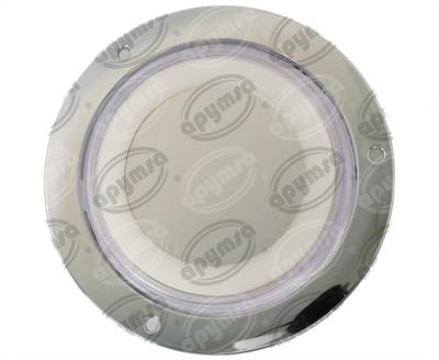 PLAFON LEDS BLANCO TRASERO 4" 12/24V CON ARO LUZ GEL QBH STAR TUNEL 