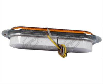 PLAFON LEDS AMBAR 6" 48 LEDS 12/24V 1PZ OVALADO ATORNILLABLE QBH STAR GHOST 