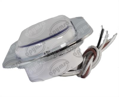 PLAFON LEDS BLANCO 6" 48 LEDS 12/24V 1PZ OVALADO ATORNILLABLE QBH STAR GHOST 