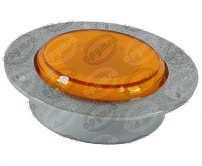 PLAFON LEDS AMBAR 2.5" 48 LEDS 12/24V 1PZ ATORNILLABLE QBH STAR GHOST 