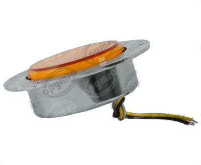 PLAFON LEDS AMBAR 2.5" 48 LEDS 12/24V 1PZ ATORNILLABLE QBH STAR GHOST 