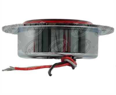 PLAFON LEDS ROJO 2.5" 48 LEDS 12/24V 1PZ ATORNILLABLE QBH STAR GHOST 