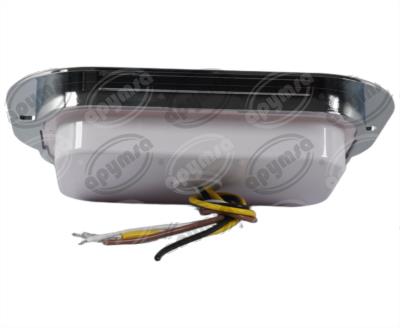 PLAFON LEDS AMBAR 6.5" 48 LEDS 12/24V 1PZ ATORNILLABLE RECTANGULAR QBH STAR GHOST 