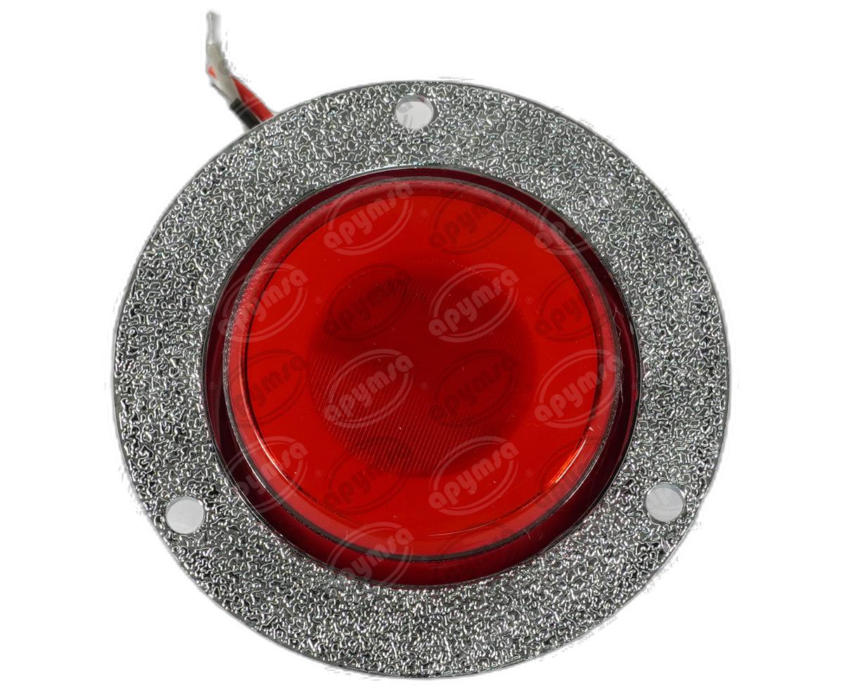 PLAFON LEDS ROJO 2" 48 LEDS 12/24V 1PZ ATORNILLABLE QBH STAR GHOST 