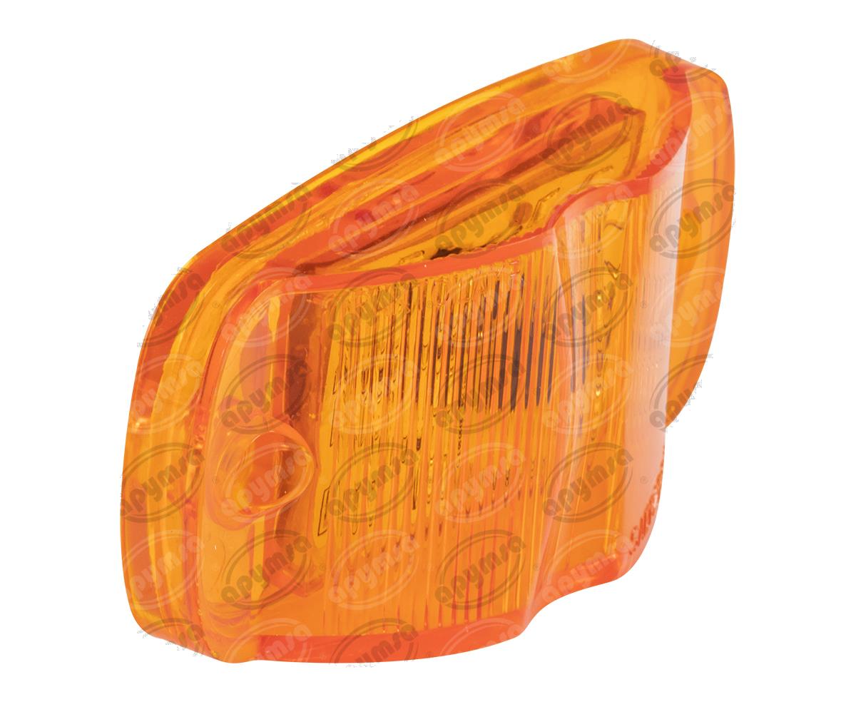 PLAFON LEDS MICA AMBAR 12 LEDS 12V - 24V TIPO TORTUGA TRAKTOLAMP 8087A 
