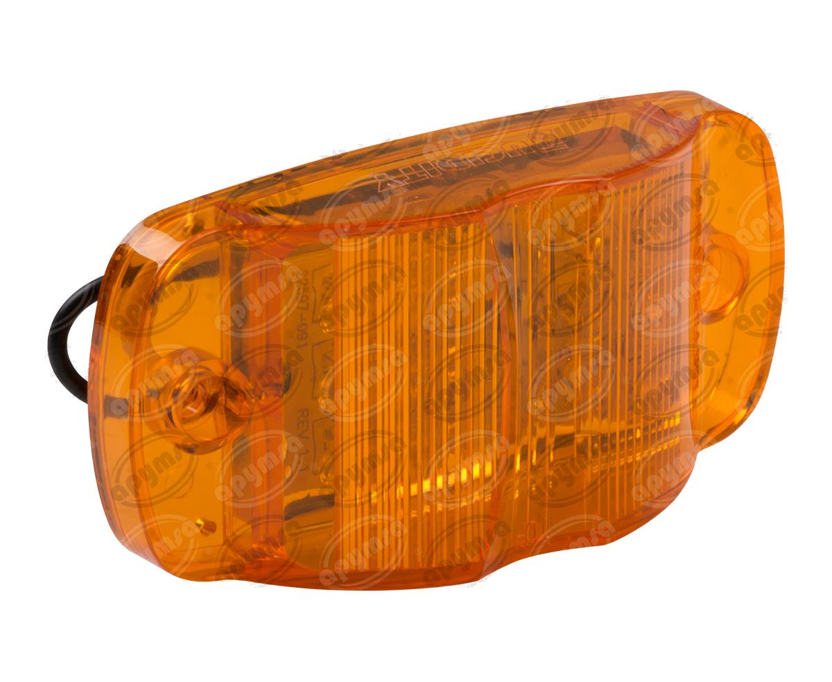 LUZ POSICION MICA AMBAR 12V LED SELLADA DE MARCACION LUCIDITY 2979207 