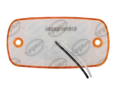 PLAFON LEDS MICA AMBAR 12 LEDS 12-24V TIPO TORTUGA QBH STAR 2979209 