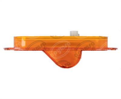 PLAFON LEDS MICA AMBAR 10 LEDS 12-24V POSICION LATERAL CON BOLA AL CENTRO QBH STAR 2979211 