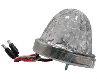 PLAFON LEDS TRANSPARENTE 3" 12-24V AMBAR PLASTICO QBH STAR WATERMELON 